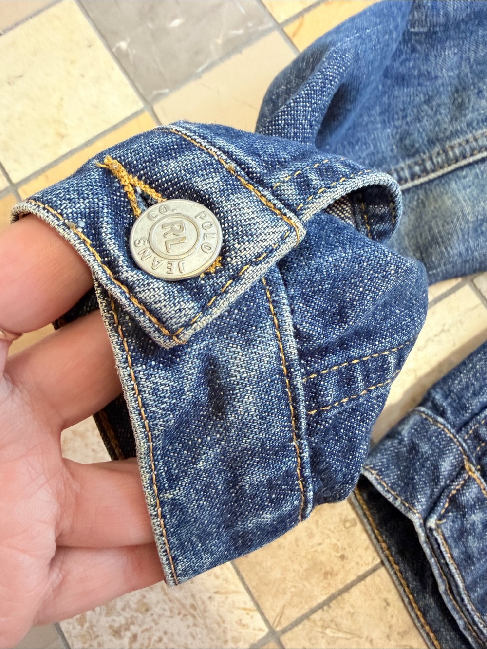 Polo by Ralph Lauren Dark Blue Denim Jacket - Picture 11 of 12